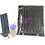 Solar Heating Unit with Heat Element